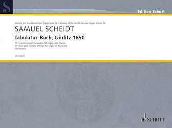 Tabulatur-Buch Görlitz 1650 by Scheidt Samuel for