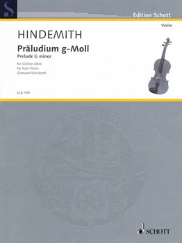 Prelude G Minor For Solo Violin