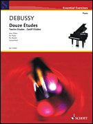 Twelve Etudes (Douze Etudes) [piano solo] Debussy