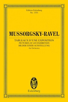 Pictures at an Exhibition by Mussorgsky Modest for Study Score