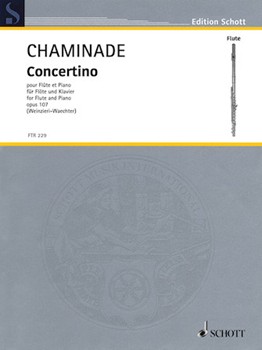 Concertino, Op. 107 - for Flute and Piano