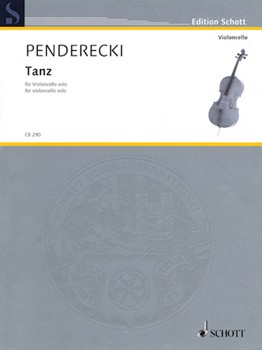 Tanz by Penderecki Krzysztof for Cello Solo