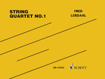 String Quartet No. 1 by Lerdahl Fred for
