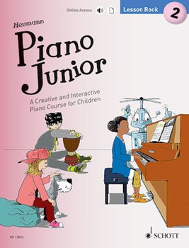 Piano Junior / Lesson 2 / Heumann
