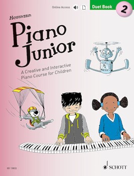 Piano Junior - Duet Book 2 for 1 Piano 4 Hands