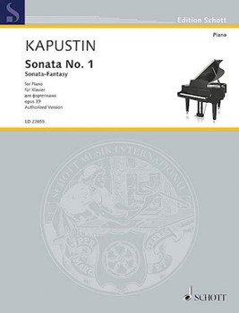 Sonata No 1 Opus 39 - Sonata-Fantasy by Kapustin Nikolai for Piano