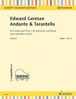 Andante & Tarantella by German Edward for Clarinet