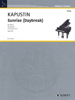 Sunrise (Daybreak) by Kapustin Nikolai for Piano