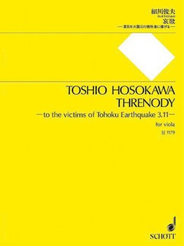 Threnody - To the Victims of Tohoku Earthquake 3.11 - for Viola