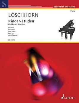Children's Studies Op. 181 by Loschhorn Carl Albert for Piano