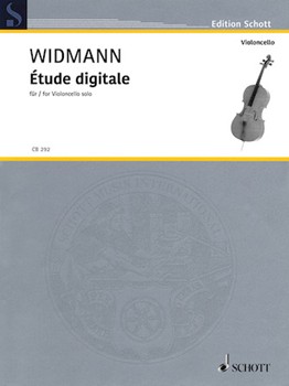 Etude Digitale by Widmann Jorg for Cello