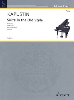 Suite in the Old Style, Op. 28 Piano