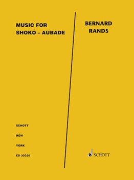Music for Shoko-Aubade for English Horn and String Quartet - Sc by Rands Bernard for