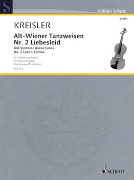 Old Viennese Dance Tunes, Violin