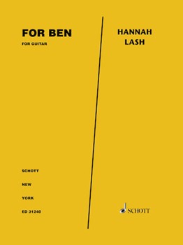 For Ben for Guitar by Lash Hannah for