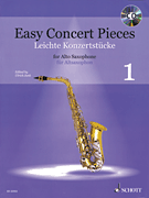 Easy Concert Pieces Book 1 w/cd [alto sax]