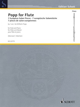 7 European Salon Pieces [flute] Popp FLUTE/PIAN