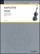 Kapustin - Viola Sonata, Op. 69, for Viola and Piano