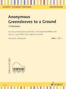 Greensleeves to a Ground by Anonymous - Bennetts / Bowman - for Recorder