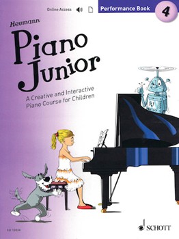 Piano Junior - Performance Book 4 by Heumann Hans-Gunter for Piano