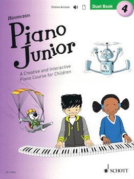 Piano Junior - Duet Book 4 by Heumann Hans-Gunter for Piano