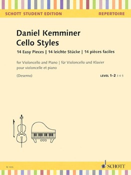 Cello Styles - 14 Easy Pieces