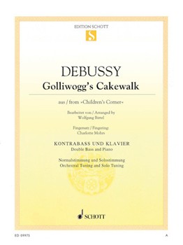 Golliwogg's Cakewalk - double bass and piano