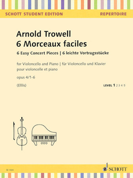 6 Easy Concert Pieces Op4, Cello and Piano