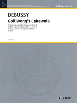 Golliwogg's Cakewalk by Debussy Claude - Birtel - for 4 String
