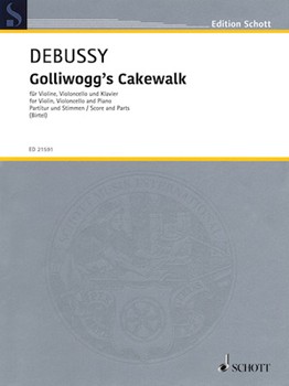 Golliwogg's Cakewalk by Debussy Claude - Birtel - for Piano Trio