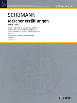 Fairy Tales Op. 132 by Schumann Robert for Score and Parts