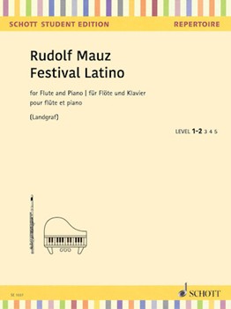 Festival Latino by Mauz Rudolf for Flute Solo