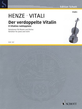 Der Verdoppelte Vitalin by Henze Hans Werner for Violin/PIA