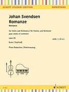 Svendsen - Romance, Op. 26, for Violin and Orchestra (piano reduction)