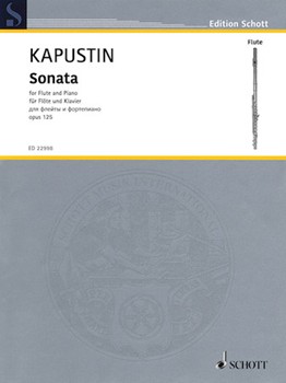 Sonata Op. 125 by Kapustin Nikolai for Flute/Piano