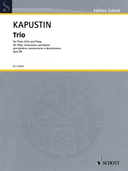 Trio Op. 86 by Kapustin Nikolai for Score and Parts