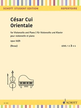 Orientale Op 50 No 9 [cello] Cui