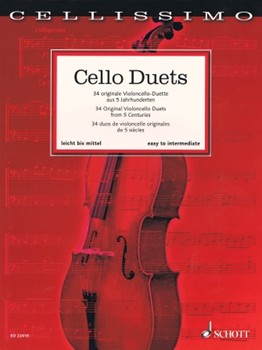 Cello Duets by Various - Mohrs / Ellis - for 2 Cello