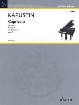 Capriccio Op. 71 by Kapustin Nikolai for Piano