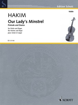 Our Lady's Minstrel by Naji Hakim for Violin