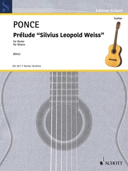 Prelude 'Silvius Leopold Weiss' - First Edition Reconstructed by Johannes Klier Guitar Guitar