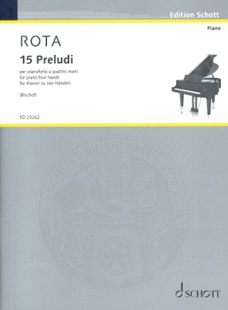 15 Preludes by Rota Nino for Performance Score