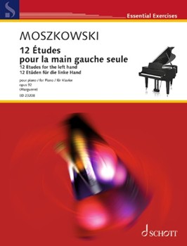 12 Etudes For The Left Hand - Op. 92 for Piano