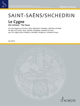 Le Cygne (The Swan) - voice (violin, oboe, clarinet), vibraphone (doubling crotales), m