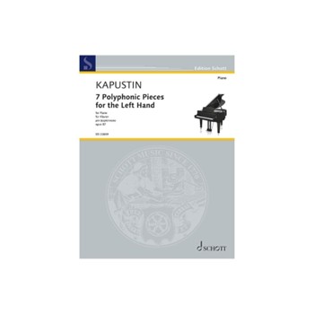 7 Polyphonic Pieces for the Left Hand, Op. 87 - Piano Solo