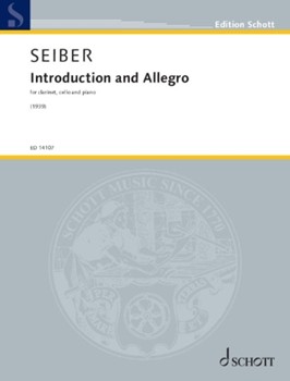Introduction and Allegro - Clarinet, Cello and Piano Score and Parts