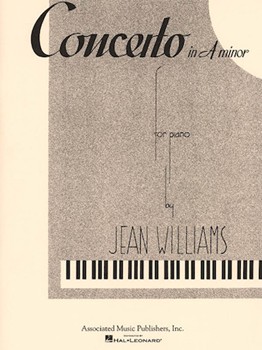 Concerto In A Minor by Williams Jean for 2 Piano 4 Hands