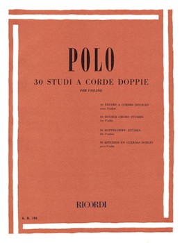 30 Double Chord Studies by Polo E for Violin Method