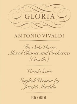 Gloria by Vivaldi Antonio Lucio - Casella A - for SATB