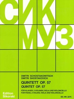 Quintett Op. 57 by Shostakovich Dmitri for